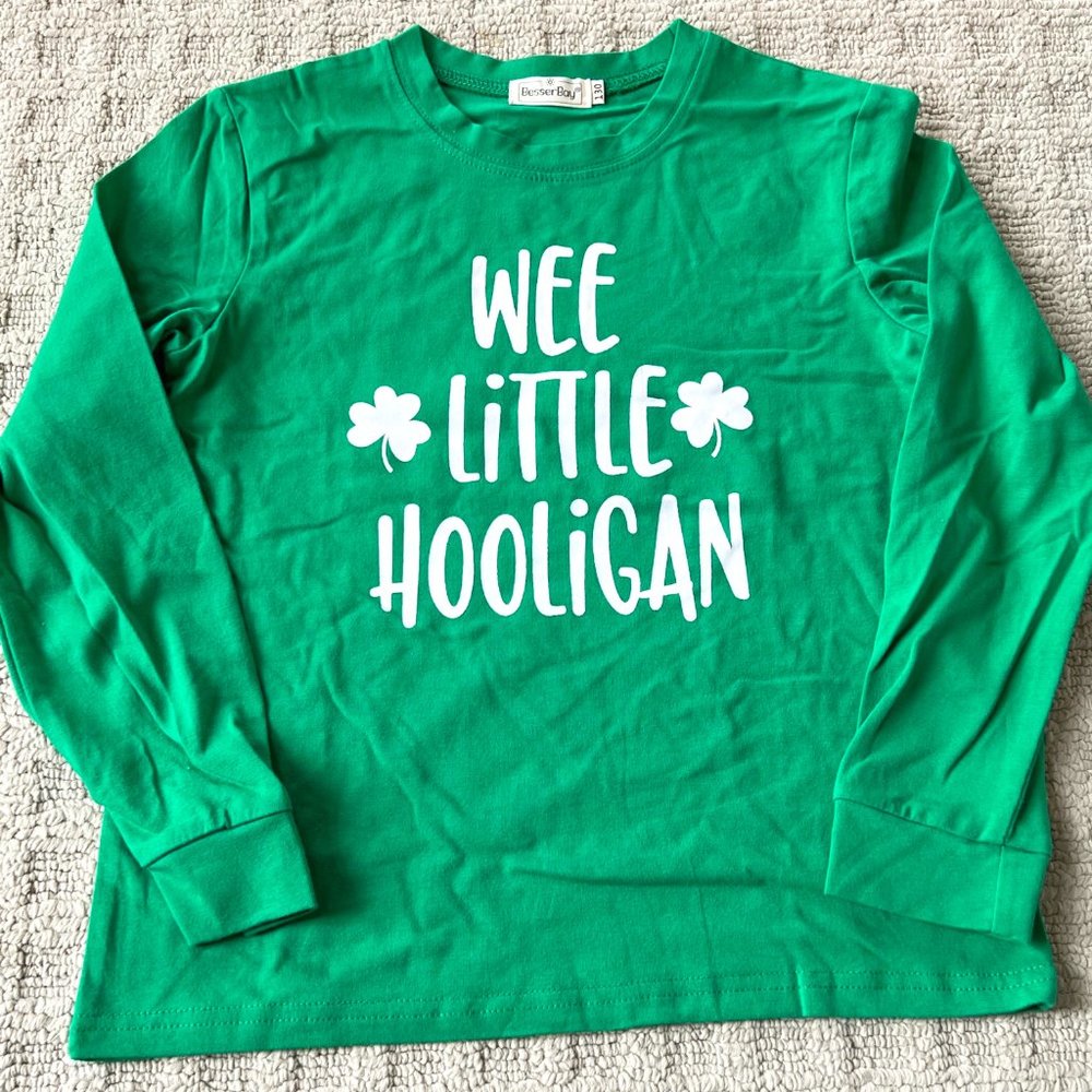 Besser Bay Wee Little Hooligan Long Sleeve Shirt - Size 6 / 7